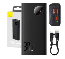 Powerbanka Baseus Adaman2 10000mAh, 30W černá