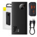 Powerbanka Baseus Adaman2 10000mAh, 30W černá