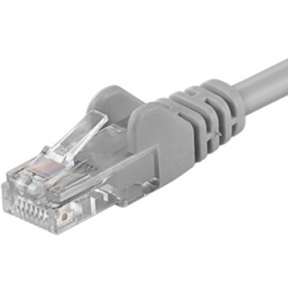 PremiumCord Patch kabel UTP RJ45-RJ45 CAT6 25m šedá