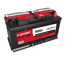 MHPower CBA95-12 autobaterie - POŠKOZENÝ OBAL, AGM 12V 95Ah 870A Start-Stop