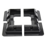 Držáky plastové rohové pro uchycení solárních panelů - černé (4ks sada) Držáky plastové rohové pro uchycení solárních panelů - černé (4ks sada)