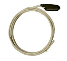 Kabel 25P s konektorem TELCO M50 90° typ  plné osazení  15M