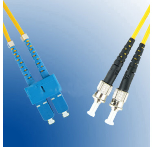 Patch kabel 09/125, SC-ST, 1m duplex Patch kabel 09/125, SC-ST, 1m duplex