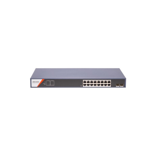 DS-3E1518P-SI-16P2F 18 portový switch - 16x PoE 30W 1Gbps + 2x uplink SFP slot 1Gbps, PoE… DS-3E1518P-SI-16P2F 18 portový switch - 16x PoE 30W 1Gbps + 2x uplink SFP slot 1Gbps, PoE…