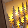 Solight LED 3D dřevěná vánoční dekorace v rámu, 12x LED, 25cm, 2x AA Solight LED 3D dřevěná vánoční dekorace v rámu, 12x LED, 25cm, 2x AA