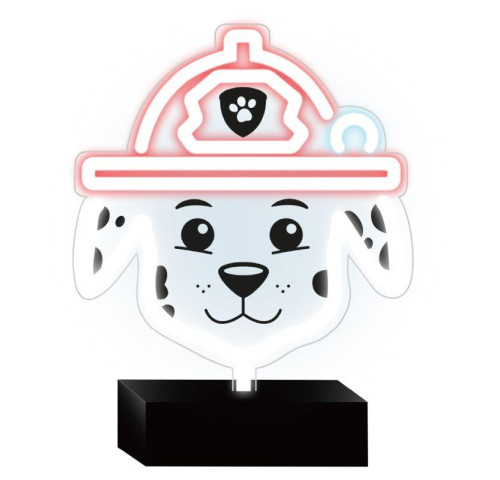 Dekorativní LED neon na stojanu Tlapková patrola - Marshall