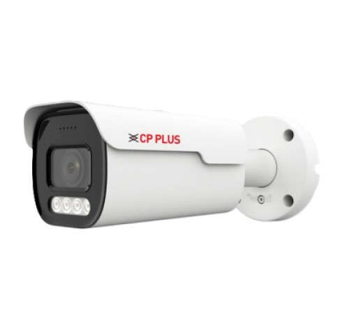 CP PLUS CP-LNC-TC81ZML6C-MD 8.0 Mpix venkovní kompaktní IP kamera s IR přísvitem, kompresí H.265, WDR a mikrofonem