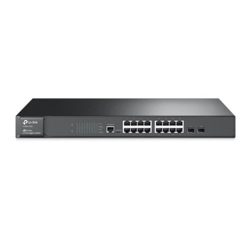 Switch TP-Link T2600G-18TS (TL-SG3216) JetStream™ L2 Managed, 16x GLan, 2xSFP Switch TP-Link T2600G-18TS (TL-SG3216) JetStream™ L2 Managed, 16x GLan, 2xSFP