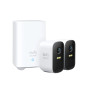 Venkovní kamera Anker eufy S210 (sada 2ks+jednotka HomeBase2), 1080p HD bílá