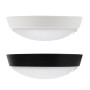 Solight LED venkovní osvětlení se senzorem a nastavitelnou CCT, 18W, 1350lm, 22cm, 2v1 - bílý a černý kryt