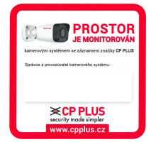 CP PLUS CP-PR-134 Samolepka 