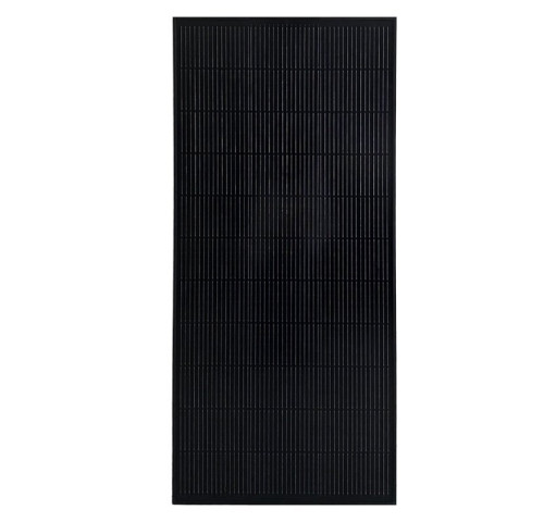 Solární panel SOLARFAM 130W mono - ODŘENÉ, Z VÝSTAVY, 1160x540x30mm, černý rám