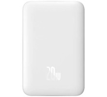 Bezdrátová powerbanka Baseus Magnetic Mini Air 10000mAh, 20W bílá