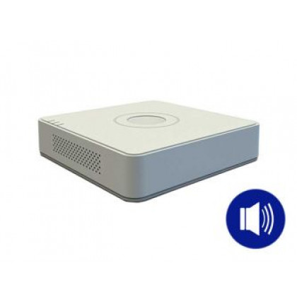 DS-7104HQHI-K1(S) 4-k | THD do 4 Mpx | Hybridní režim IP + THD | audio po koaxu | H.265+ |…