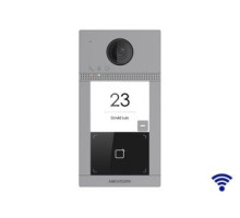 DS-KV8113-WME1 Dveřní stanice s kamerou a 1x tlačítkem, WIFI, povrchová montáž,…