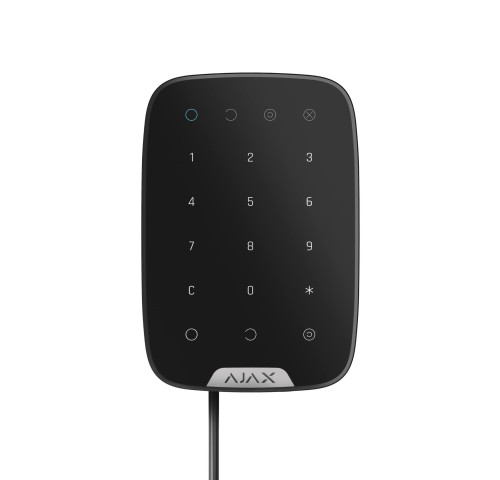 KeyPad Fibra, drátová dotyková klávesnice, černá