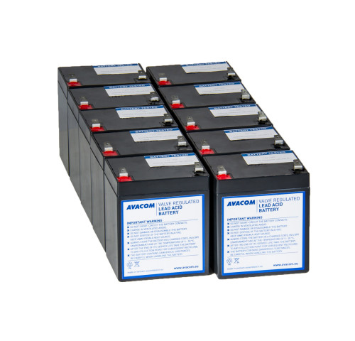 Avacom RBC118 bateriový kit pro renovaci (10ks baterií) - náhrada za APC