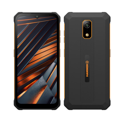 Telefon myPhone Hammer Iron Va oranžový