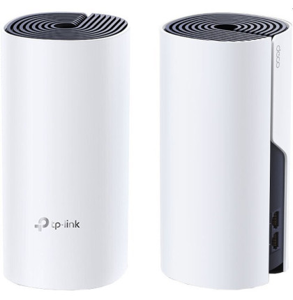 WiFi router TP-Link Deco P9(2-pack) AC1200, PLC AV1000, 2x GLAN, / 300Mbps 2,4GHz/ 867Mbps 5GHz, BT, ZigBee