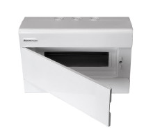 Rozvaděč SRn-12/B (N+PE) IP40 plastový 1x12 nástěnný / bílé dveře Rozvaděč SRn-12/B (N+PE) IP40 plastový 1x12 nástěnný / bílé dveře