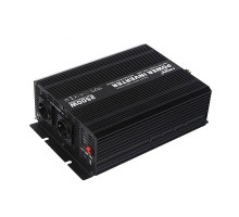 Měnič napětí Carspa CAR2.5KU-24 - ROZBALENÉ, 24V/230V+USB 2500W, modifikovaná sinus