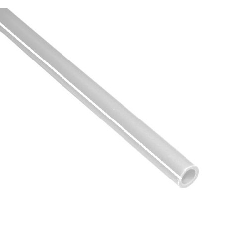 SPUR mikrotrubička HDPE 7/4mm TPL silnostěnná, transparentní + bílý pruh