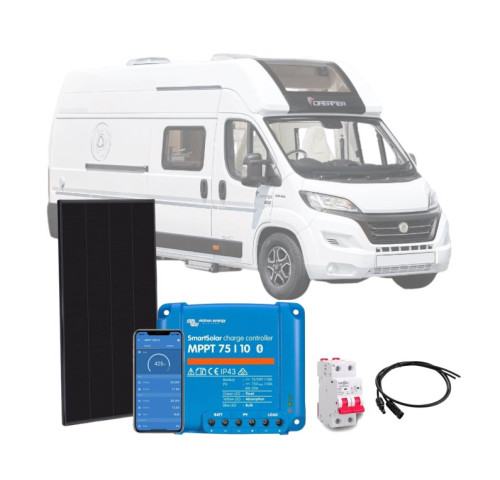 Solární set Victron Energy 2x 100Wp pro karavan