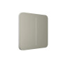 SoloButton (2-gang), tlačítko pro LightSwitch, olive SoloButton (2-gang), tlačítko pro LightSwitch, olive