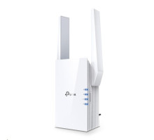 WiFi extender TP-Link RE605X WiFi 6 AP/Extender/Repeater, AX1800 574/1201Mbps, 1x GLAN, fixní anténa, OneMesh