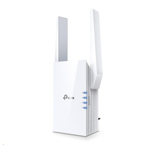 WiFi extender TP-Link RE605X WiFi 6 AP/Extender/Repeater, AX1800 574/1201Mbps, 1x GLAN, fixní anténa, OneMesh WiFi extender TP-Link RE605X WiFi 6 AP/Extender/Repeater, AX1800 574/1201Mbps, 1x GLAN, fixní anténa, OneMesh