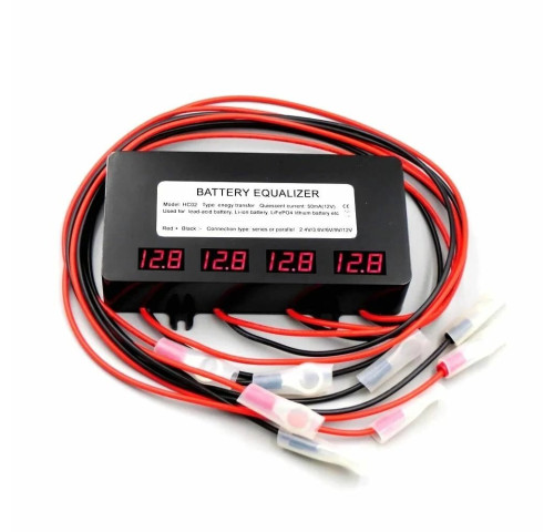 Balancér Carspa HC02 pro 4 baterie 12V s displejem