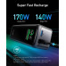 Powerbanka Anker Prime 27650mAh, 250W černá
