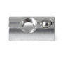 Matice s pružnou kuličkou M8, do profilu - speciální kámen, nerez Matice s pružnou kuličkou M8, do profilu - speciální kámen, nerez