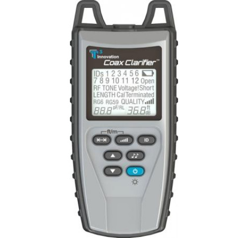 T3 Innovation - CC210 - Coax Clarifier - přístroj pro koax sítě T3 Innovation - CC210 - Coax Clarifier - přístroj pro koax sítě