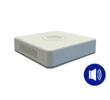DS-7108HQHI-K1(S) 8-k | THD do 4 Mpx | Hybridní režim IP + THD | audio po koaxu | H.265+ |…