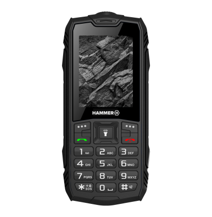 Telefon myPhone Hammer Rock černý
