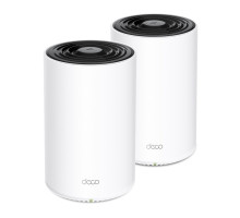WiFi router TP-Link Deco PX10(2-pack) AX1500, WiFi 6, 3x GLAN, Powerline AV1000, 2,4/5GHz