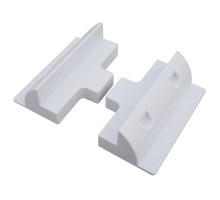 Držáky plastové podélné pro uchycení solárních panelů - bílé (2ks sada)