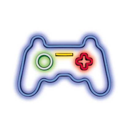 Dekorativní LED neon Gamepad multicolor