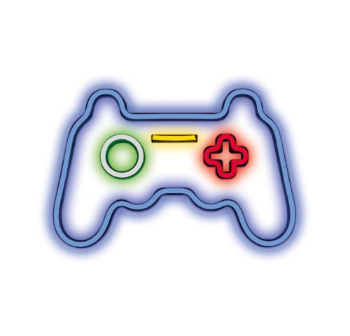 Dekorativní LED neon Gamepad multicolor