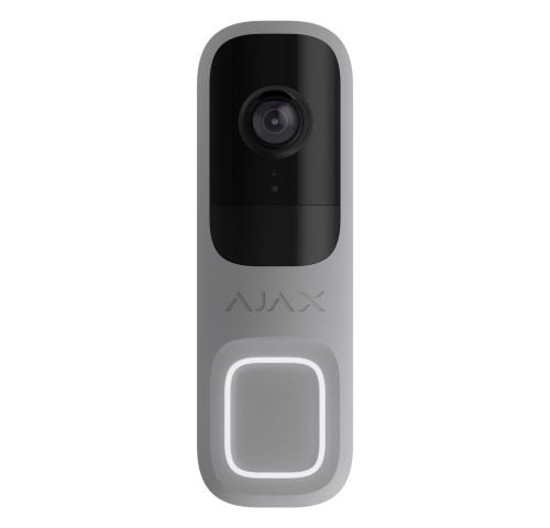 Doorbell, 4 Mp, 155°, IR 6m, AI Analytics, Wi-fi, H.264, HDR, PIR detektor, IP54, 12VDC/24VAC, šedá Doorbell, 4 Mp, 155°, IR 6m, AI Analytics, Wi-fi, H.264, HDR, PIR detektor, IP54, 12VDC/24VAC, šedá