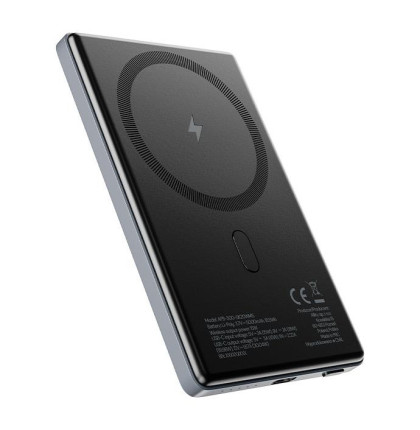 Bezdrátová powerbanka Allity APB-300 5000mAh, 20W šedá