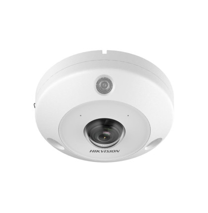 DS-2CD6395G1E-IVS(2mm) 9Mpx venkovní FishEye (rybí oko) kamera, mikrofon, reproduktor, alarm IO,…