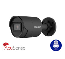 DS-2CD2046G2-IU(2.8mm)(C)(BLACK) 4 Mpx | mikrofon | Acusense | vys. citlivost | H.265+ | EXIR 40 m | H.265+…