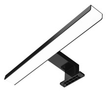 Solight LED koupelnové osvětlení nad zrcadlo 3v1, 7W, 455lm, 4000K, IP44, 40cm, černá