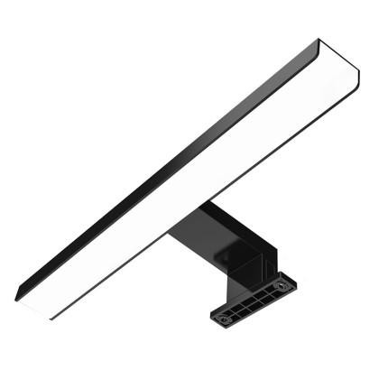 Solight LED koupelnové osvětlení nad zrcadlo 3v1, 7W, 455lm, 4000K, IP44, 40cm, černá