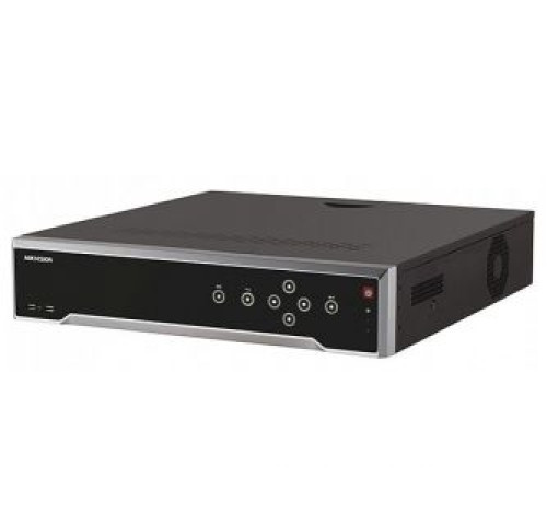 DS-7716NI-I4/16P 16-k | 16x POE | do 12 Mpx | 160 Mb/s | H.265+ | 4x HDD | HDMI, VGA | I/O