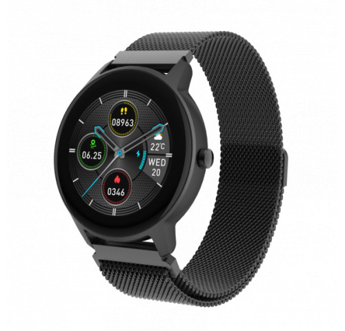 Chytré hodinky Forever ForeVive 2 Slim SB-325 černé Chytré hodinky Forever ForeVive 2 Slim SB-325 černé