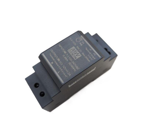 DS-KAW30-1N Napájecí zdroj, 12VDC-24W, montáž na DIN lištu.