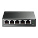 Switch TP-Link TL-SG105PE Easy Smart, 5x GLAN, 4x PoE+, 30W